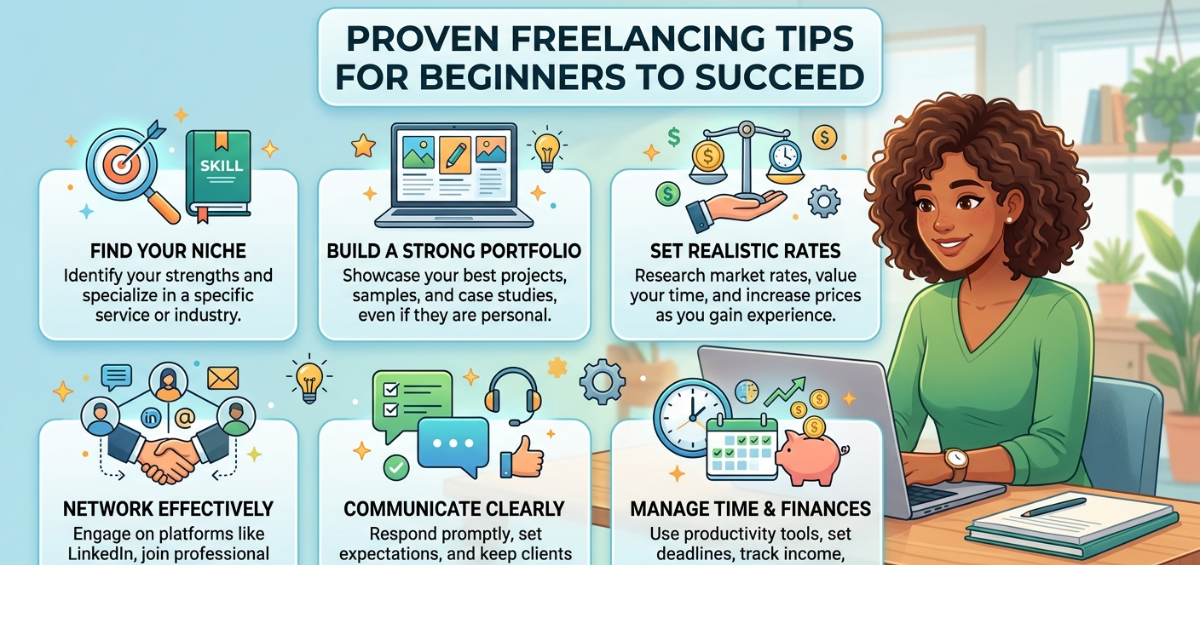 Proven Freelancing Tips for Beginners to Succeed