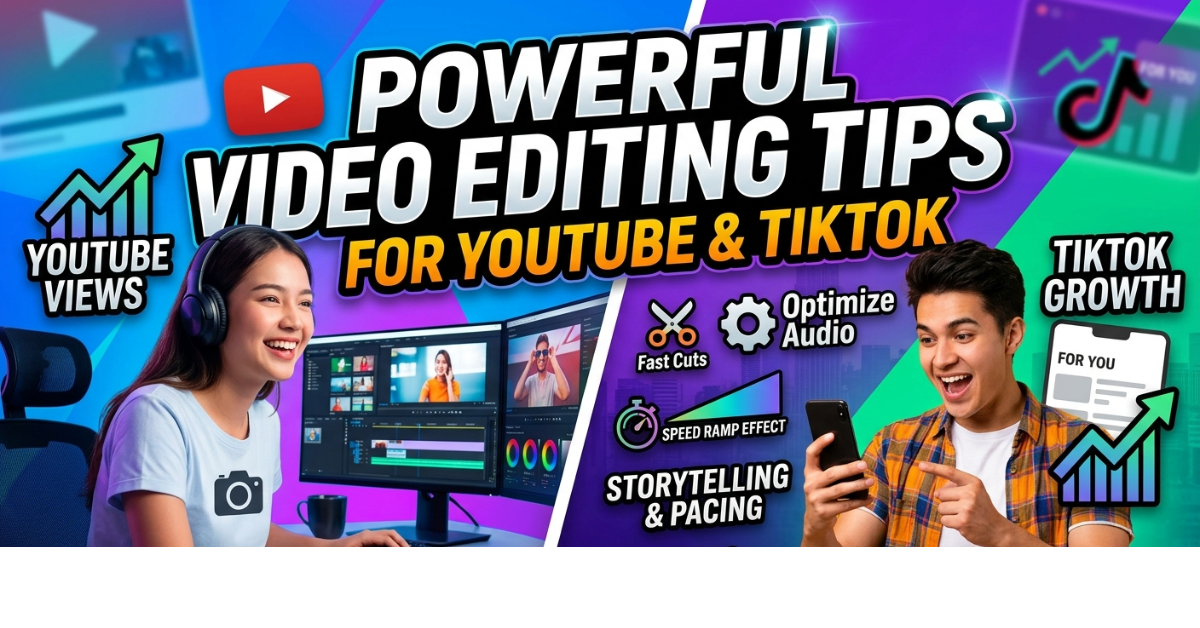 Powerful Video Editing Tips for YouTube & TikTok
