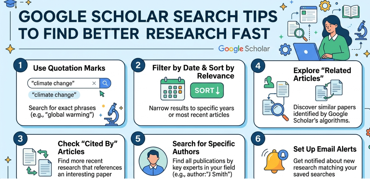 Google Scholar Search Tips to Find Better Research Fast