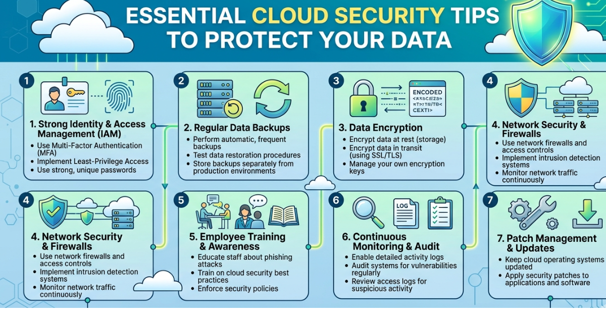 Essential Cloud Security Tips to Protect Your Data